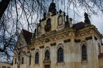 Church of the Holy Three Kings and the Chapel of St. Anne, Mnichovo Hradiste, Czech Republic