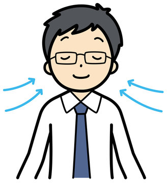 深呼吸 Stock イラスト Adobe Stock