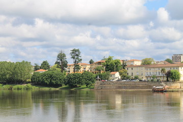 Obraz premium Ville de Bergerac Dordogne