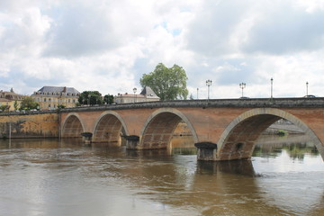 Fototapeta na wymiar Pont de Bergerac Dordogne