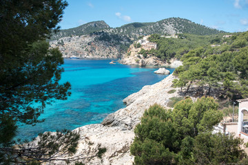 Naklejka na ściany i meble Bucht von Camp de Mar, Mallorca