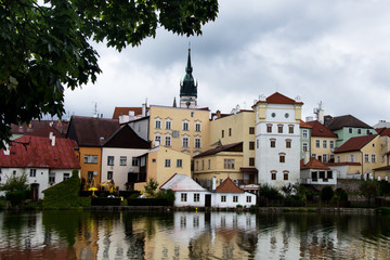 Fototapeta na wymiar Jindrichuv Hradec Town, Czech Republic, Europe