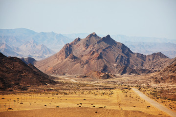 Naklejka na ściany i meble Mountains in Namibia