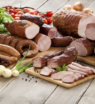 A selection of cold cuts