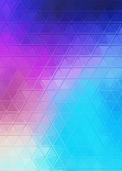 Background pattern for brochure cover, banner, postcard, flyer, poster or textile and fabric print. Template for creative wallpaper or graphic design artwork. Abstract triangles glass texture. 
