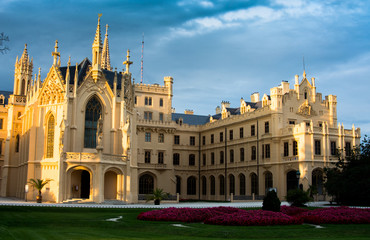 Obraz premium Lednice Castle, Czech Republic, Europe
