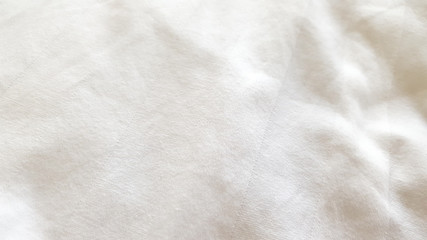 White smooth linen fabric