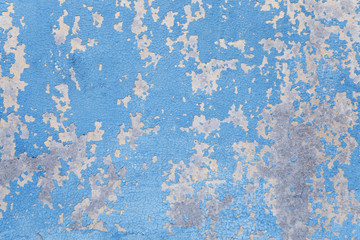 The blue wood texture with natural patterns. Fashionable youth background texture. Cracked paint.