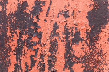 grunge red and black aged wall texture vintage background.