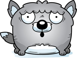 Surprised Little Wolf