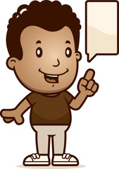 Cartoon Boy Talking