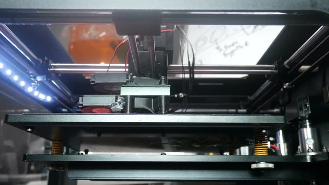 actual 3d printer in the workflow