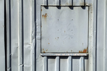 Metallwadn, abstrakt, Detail