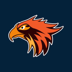 eagle head logo