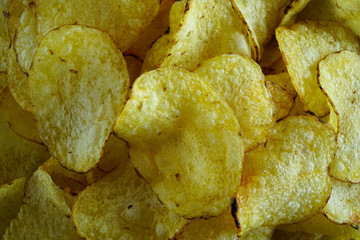 Potato chips. FastFood.