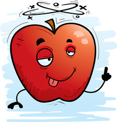 Drunk Cartoon Apple