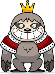 Cartoon Sloth King