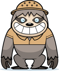 Cartoon Sloth Safari
