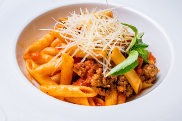 Pasta Penne Bolognese