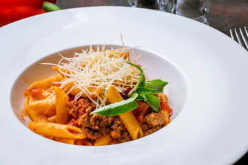 Pasta Penne Bolognese