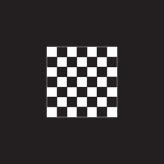 Chess vector icon, game symbol. Flat sign illustration for web or mobile app