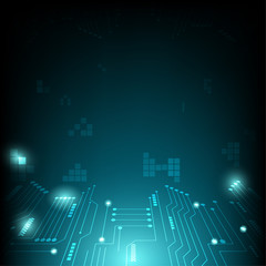 Naklejka premium technology digital abstract background