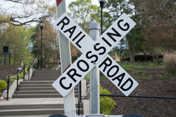 Railroad Crossing Sign