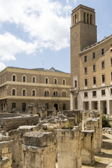 Roman amphitheater of Lecce, Italy