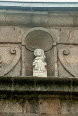 Detalle Fachada iglesia de santiago, Colmenarejo
