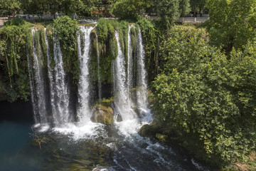 Fototapeta na wymiar Turkey Antalya Duden Waterfall