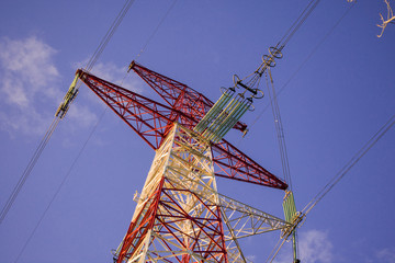 750 kV power line support