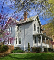 A picturesque house in the Brookland neighborhood of Washington, D.C.