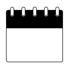 calendar reminder isolated icon vector illustration design