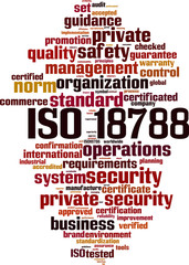 ISO 18788 word cloud