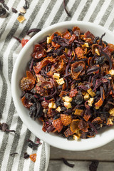 Dry Organic Berry Hibiscus Tea Leaves