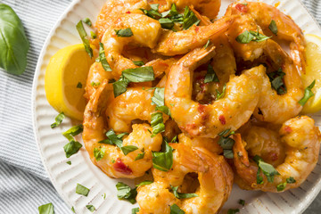 Homemade Spicy Garlic Shrimp