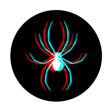 Spider visual effect symbol