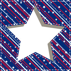 American star frame.