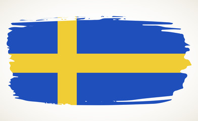 Sweden flag illustration