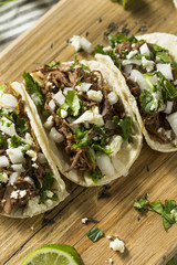 Spicy Homemade Beef Barbacoa Tacos