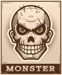 Zombie Poster Illustration