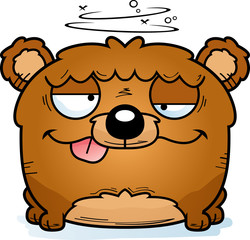 Cartoon Goofy Bear Cub