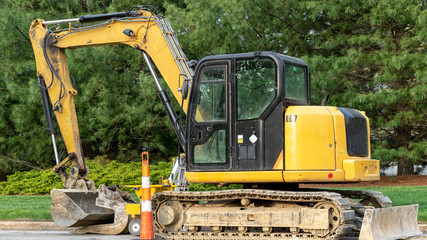 2018 Construction Excavator Yellow