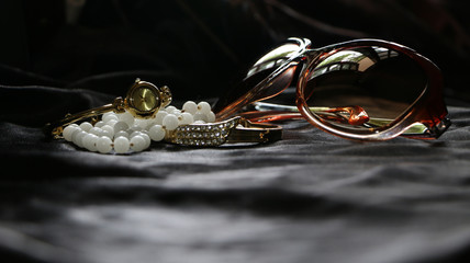 Sunglasses And Jewelry Items