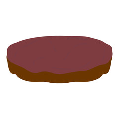 abstract burger object