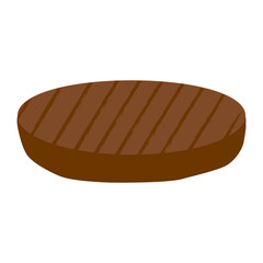 abstract burger object