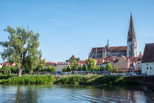 Skyline von Regensburg