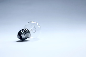 Macro Shot of a classic tungsten bulb and filament
