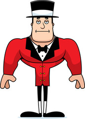Cartoon Bored Ringmaster