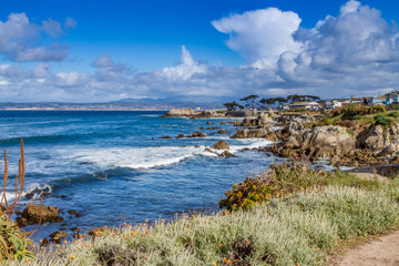Monterey Bay on a Blustery Spring Day 
